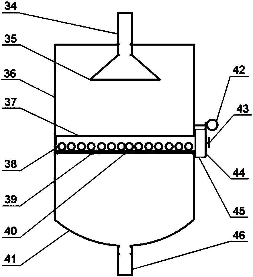 一种基于电吸附从黄水中获取白酒调味品原料用的吸水罐