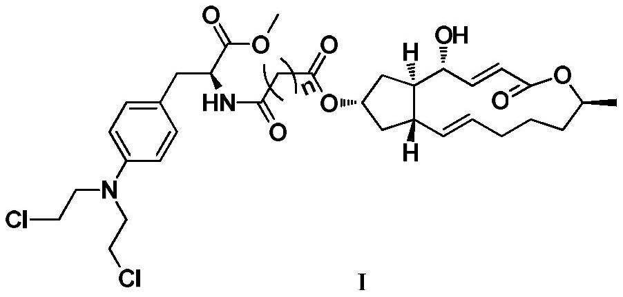 布雷菲德菌素A的7-位拼合美法仑类氮芥衍生物的制备方法和用途