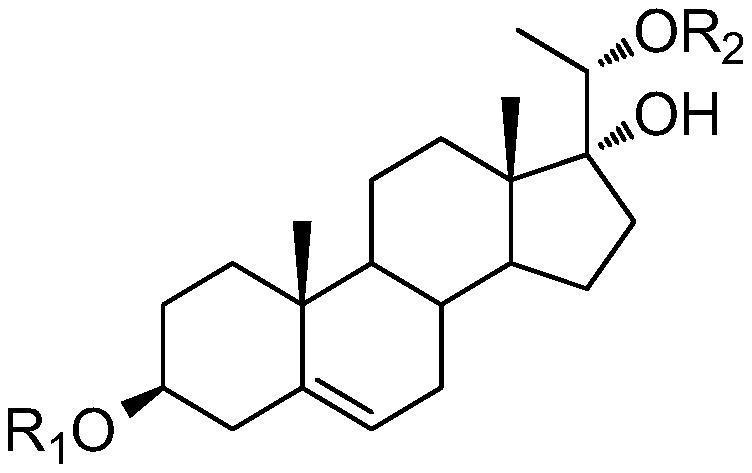 孕甾烷糖苷类化合物及其应用