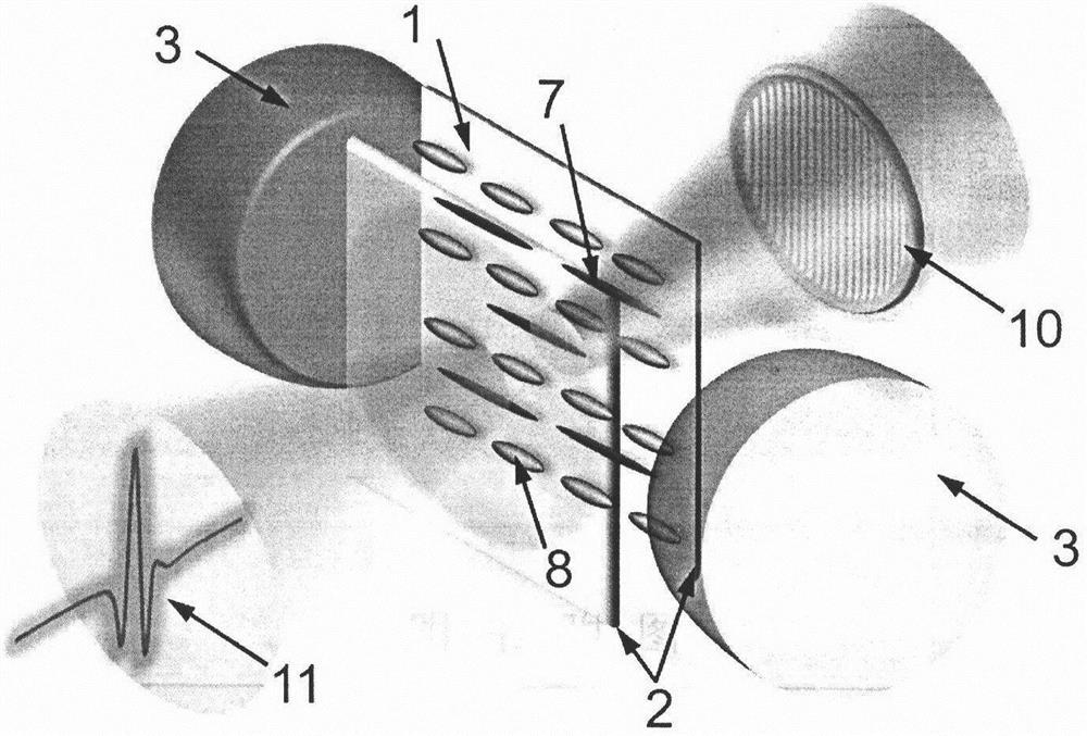 太赫兹磁纳米液晶相移器及其制备方法