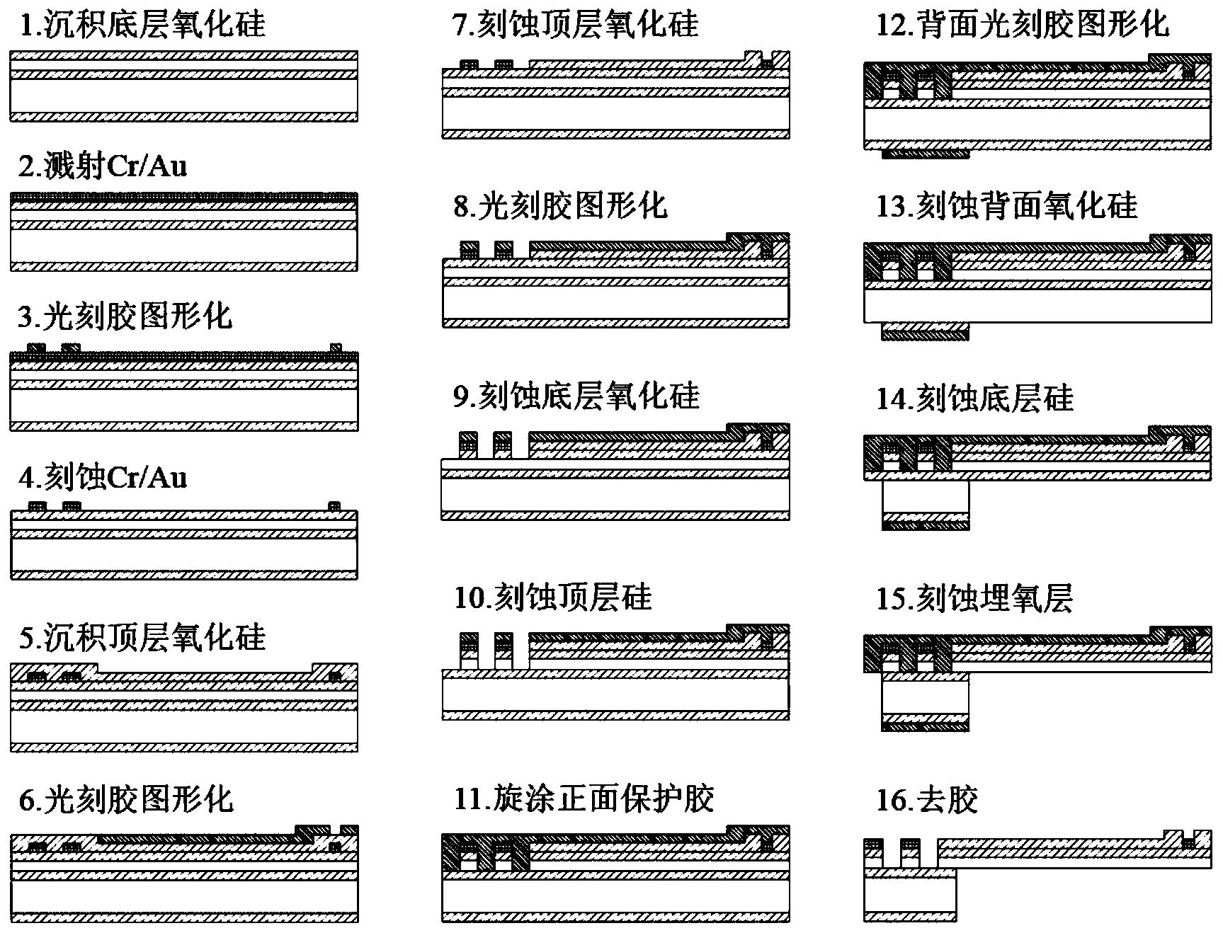 用于微电极与柔性排线之间热压焊接的方法