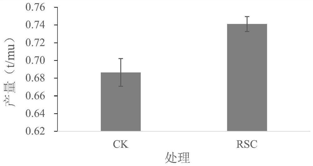 利用水稻秸秆生物质炭保产增产并减少氨挥发排放的方法