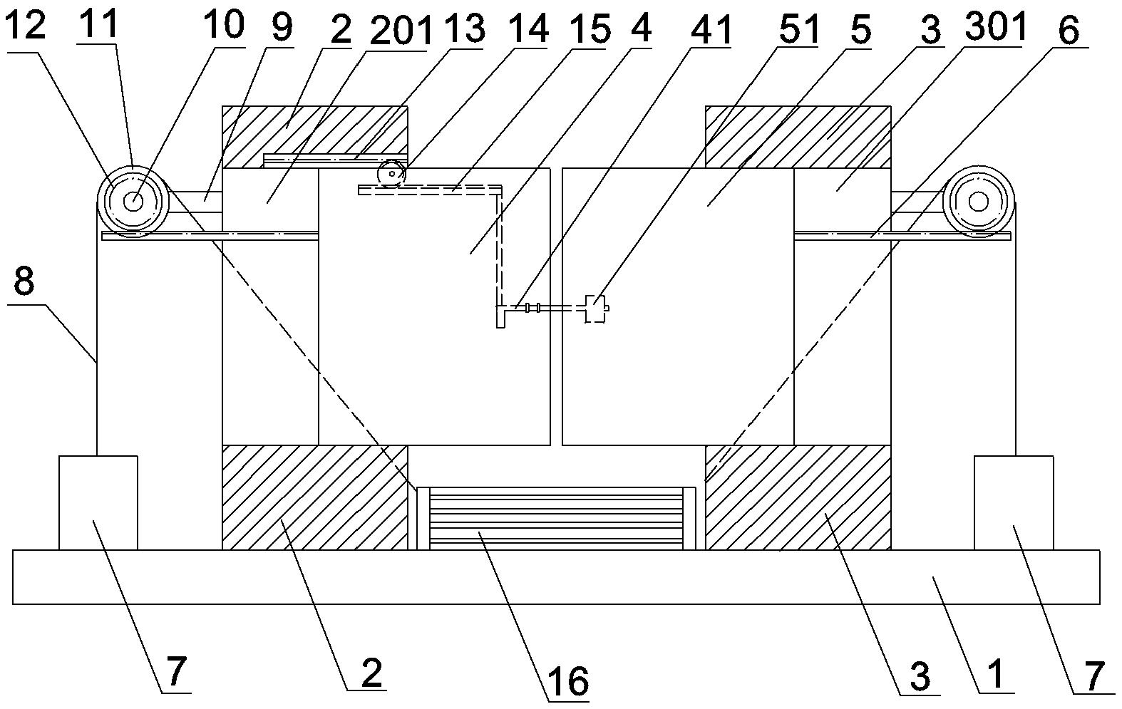 一种建筑施工安全防护结构