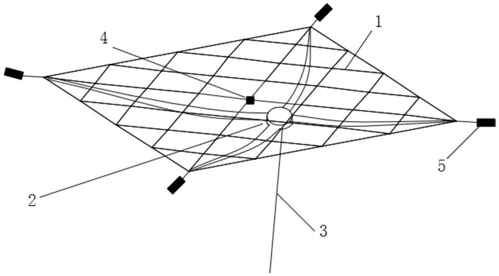 空间目标抓捕绳网