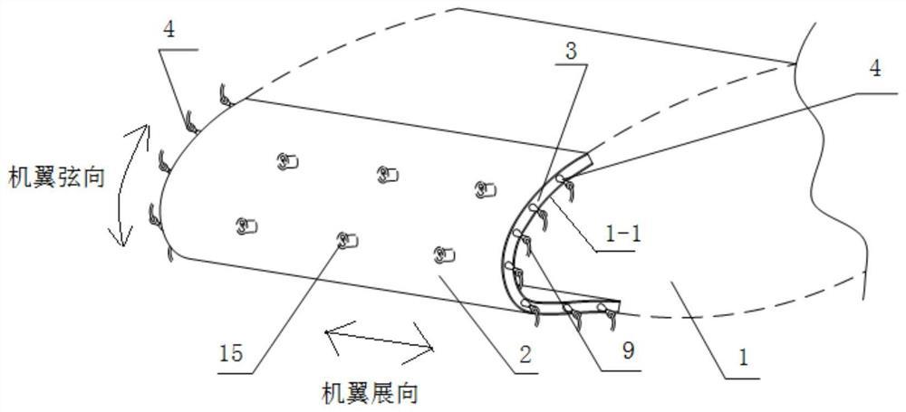 一种利用超声水力空化防除冰的机翼及飞行装置