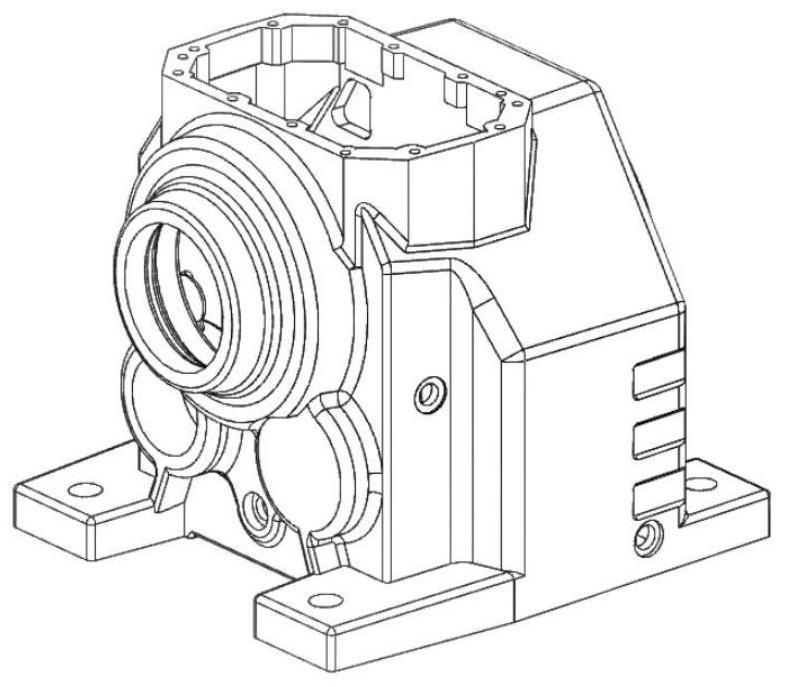 一种变速箱壳体铸造工艺