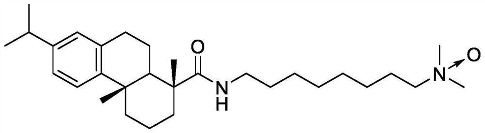 一种松香基手性蠕虫胶束的制备及其应用