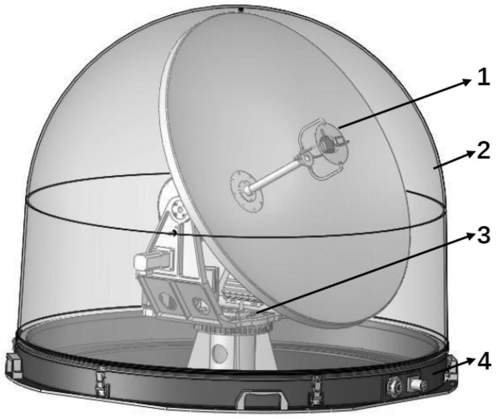 一种用于海上移动平台的S波段卫星通信终端