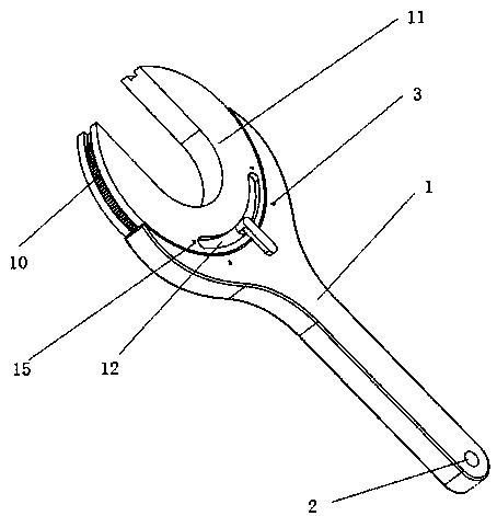 一种操作方便的扳手