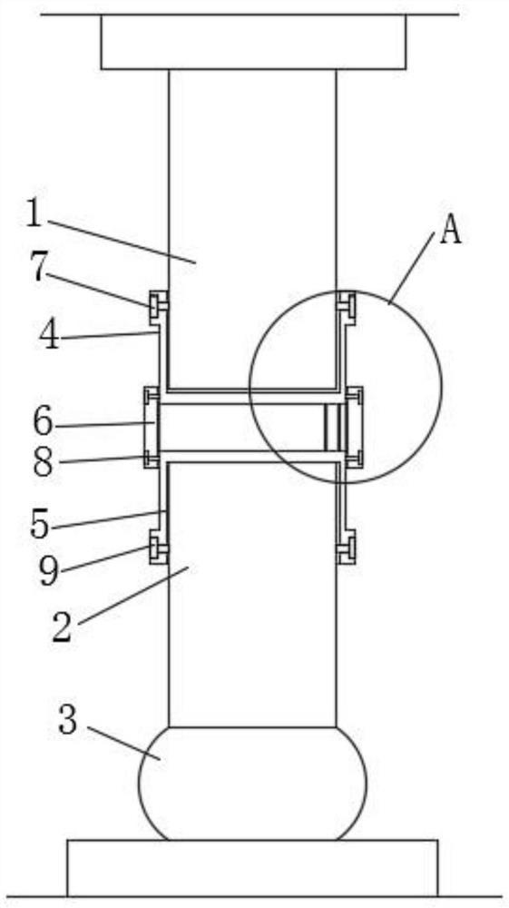 一种徽派建筑立柱结构