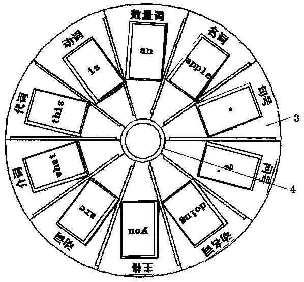 英语造句卡片夹