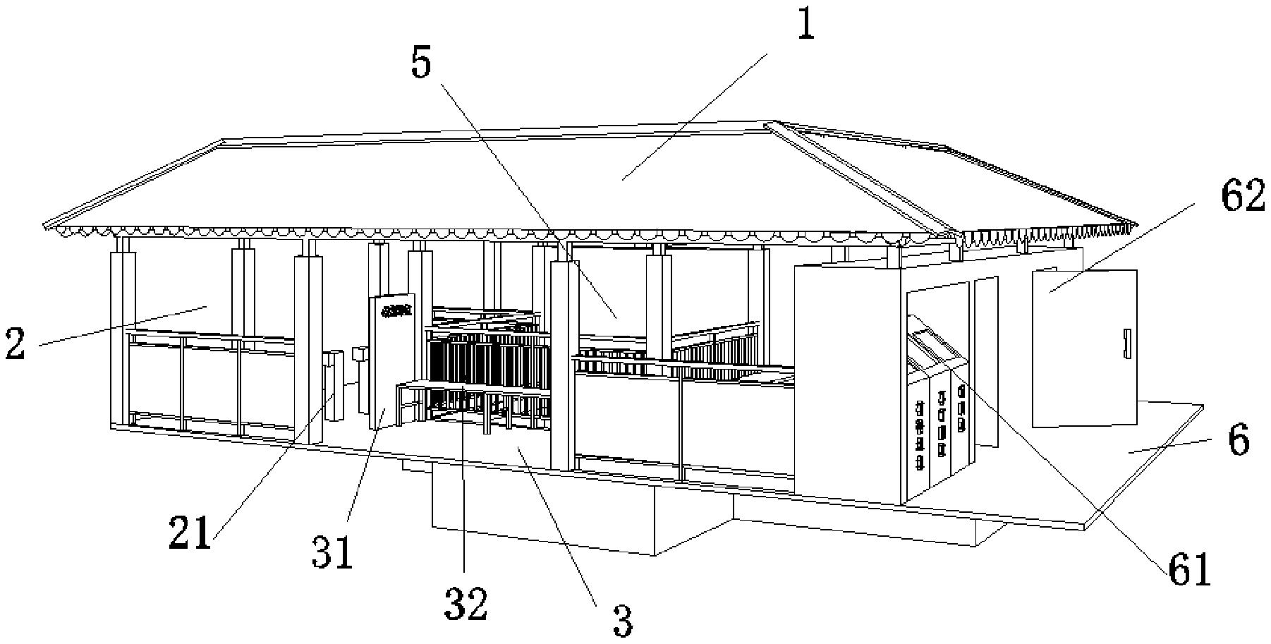 一种多功能乡村综合建筑体