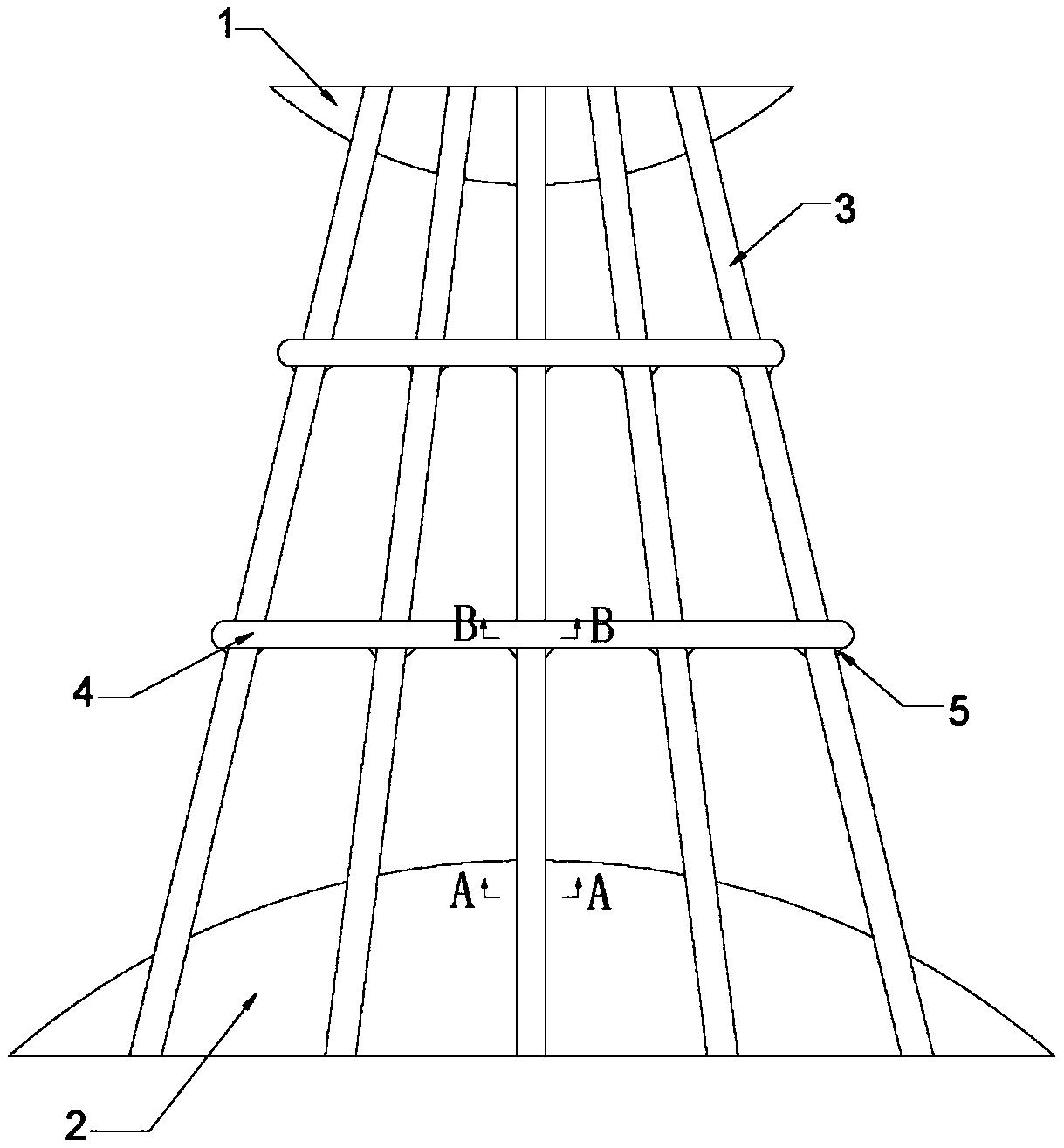 一种航空发动机内部防断裂连接结构