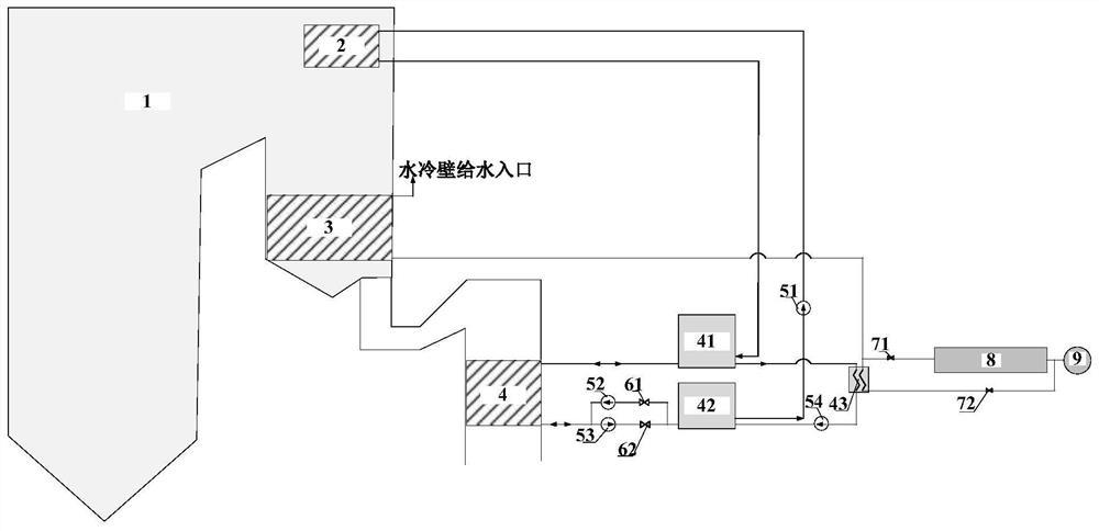 一种高效清洁高变负荷速率燃煤发电系统及运行方法