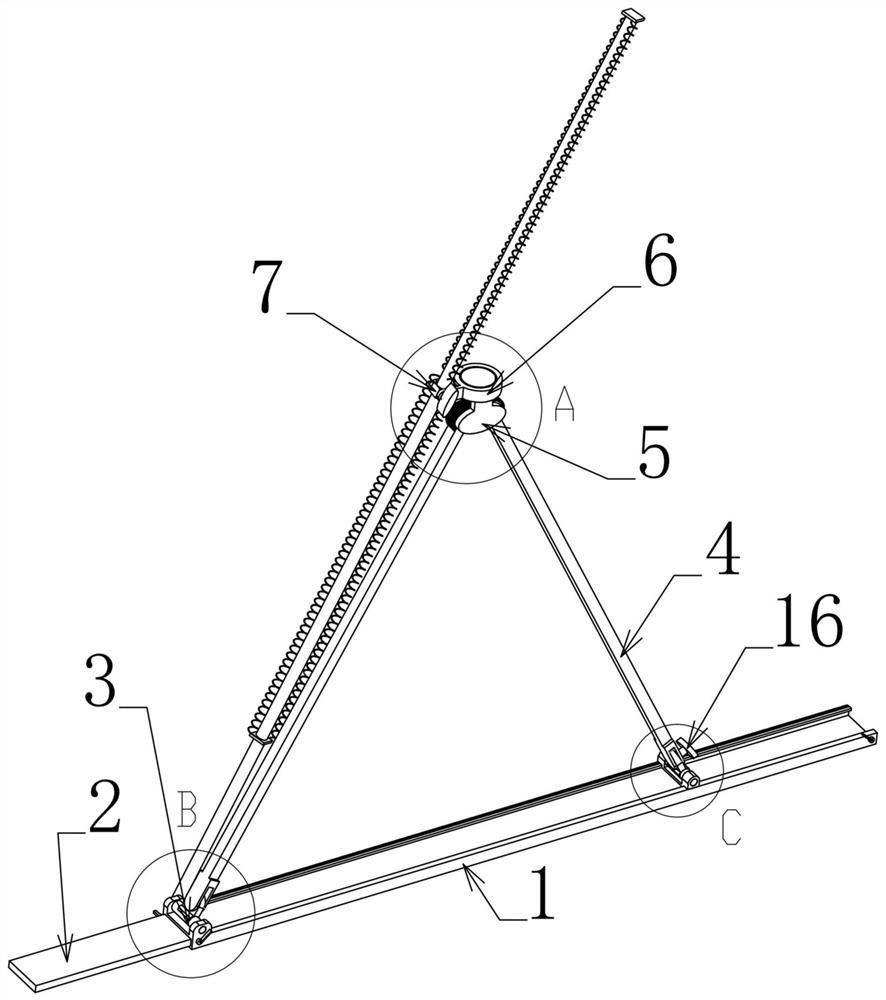 一种数学教学用曲线绘制教具