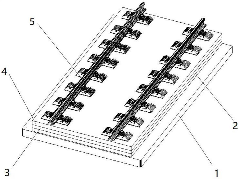 一种铁路轨道结构