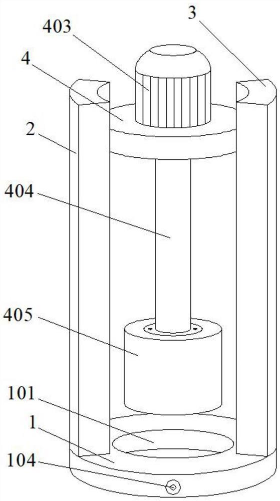 一种桥梁建设用施工打孔装置