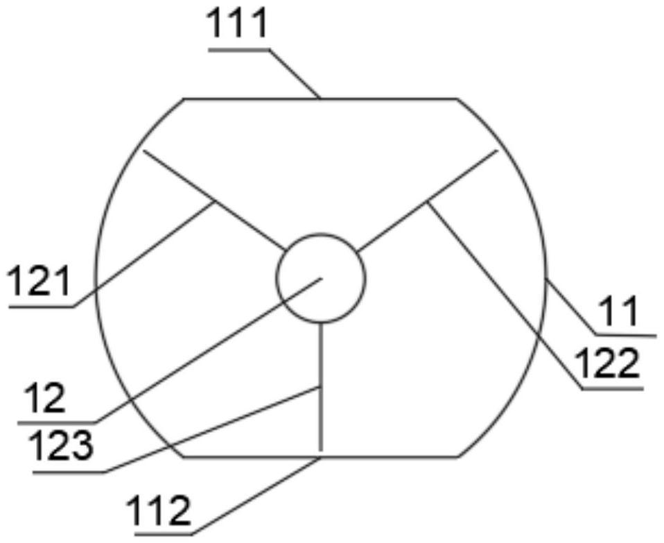 一种绿色建筑的通风结构