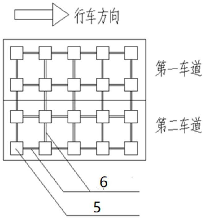 一种压电式自融冰雪路面结构