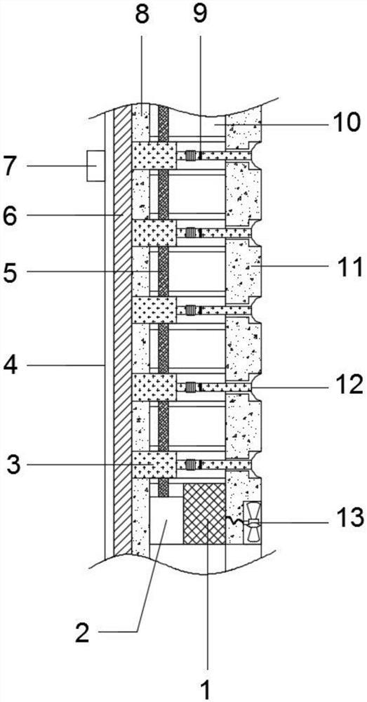 一种建筑节能保温墙体结构