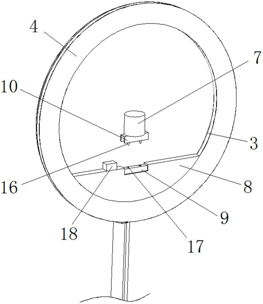 一种可加装加湿器的收纳式直播支架