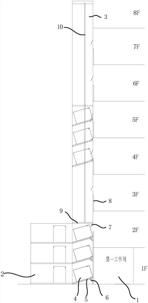 一种建筑生活垃圾分类智能收集装置