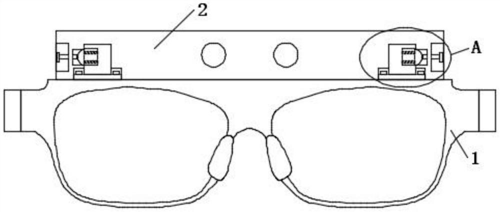 一种用于避障的识别眼镜