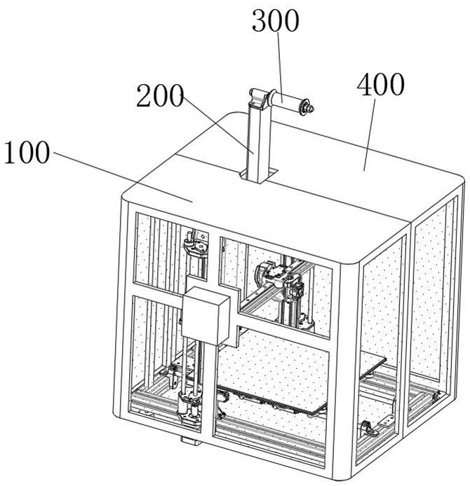 一种骨科固定夹板3D打印装置