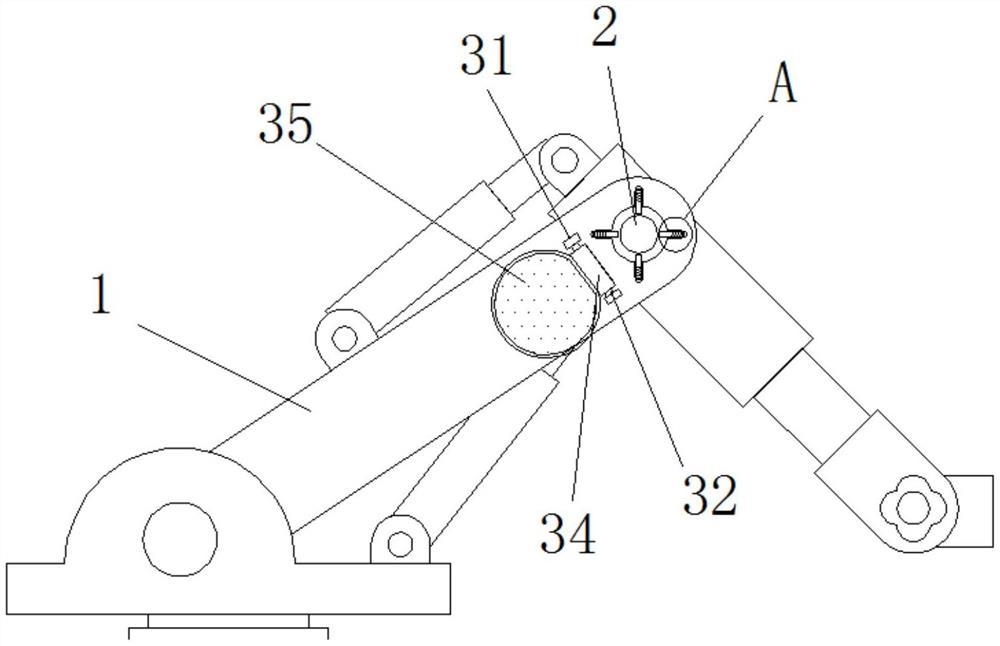 一种多关节机械手关节稳定结构