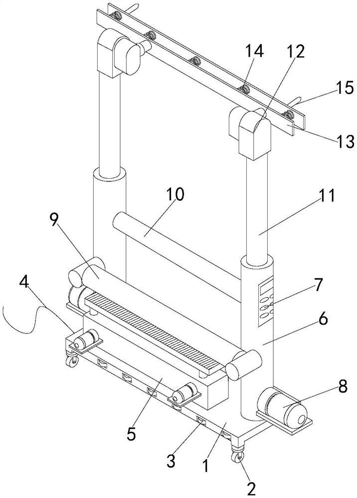 一种用于室内设计的墙布固定器