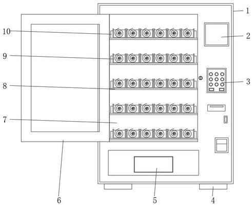 一种方便补货的自助售货柜
