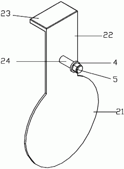 新型家用燃煤炉风门调节装置