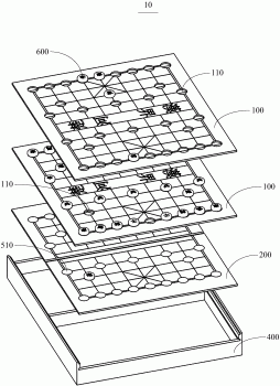 象棋棋具及象棋开局摆棋方法