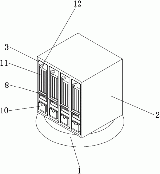 生物样品载玻片放置箱