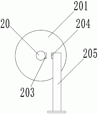 一种新型计长和满轴自停器