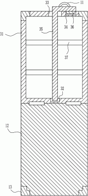 一种可调节高度进行展示矿石的工作台