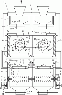 一种铝电解电容器用塑料及橡皮胶塞的回收装置