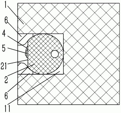 一种智能家具上的内嵌式数据线插座