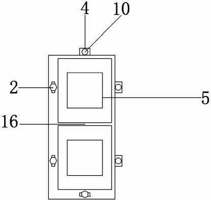 一种可拆卸组合的制作冰块模具