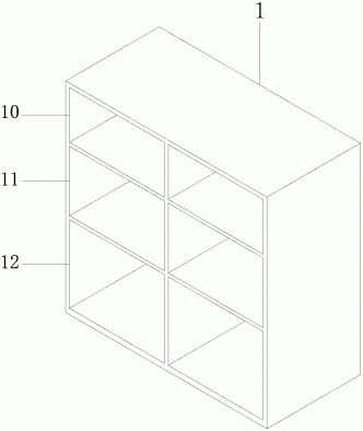 一种方便移动的鞋柜