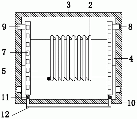 一种分体带收线槽充电器