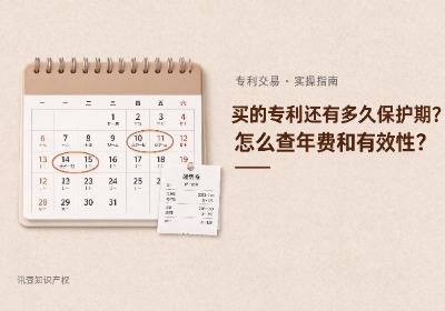 购买的专利还有多久保护期？如何查年费与有效性？