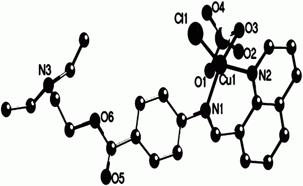 一种水溶性铜(II)配合物及其合成方法和应用