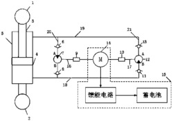 一种具有能量回收功能的车用减振器装置