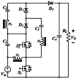 一种基于耦合电感的高增益PWM直流升压变换器