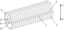 一种基于折纸结构的气动双向弯曲软体驱动器