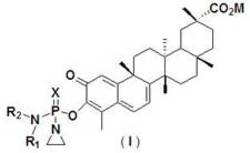 一种雷公藤红素衍生物及其制备方法与应用