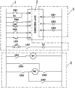 一种断路器模拟教具控制电路及其控制方法