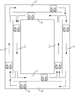 一种基于安全距离的多轿厢电梯运行速度计算方法