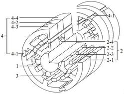 一种混合励磁双定子开关磁阻电机